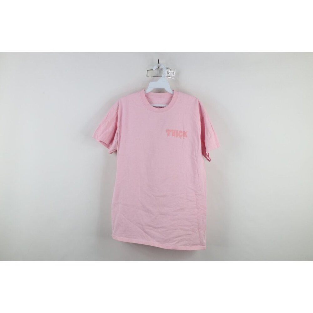 Streetwear Mens Small Spell Out Thick Kylie Jenner Naked Short Sleeve T-Shirt